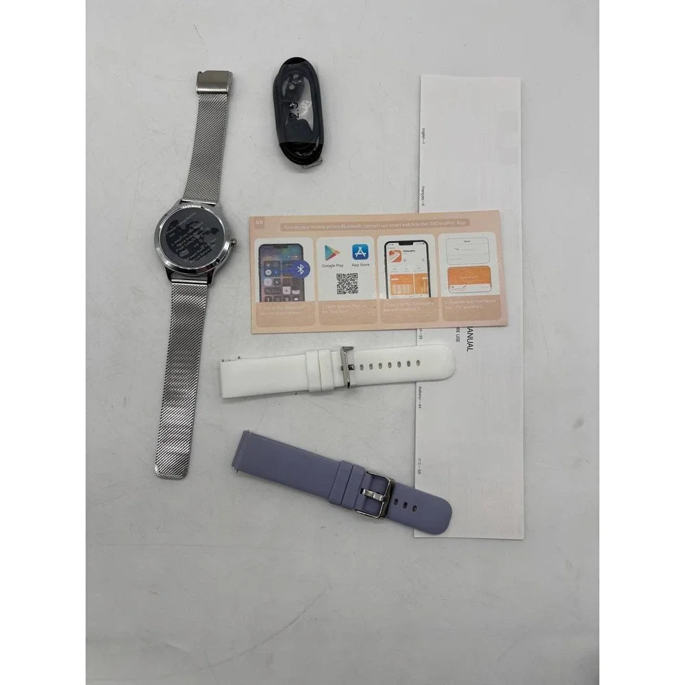 IARET Smart Watch Fitness Tracker Your Fitness Tracker Multiple Bands + Charger